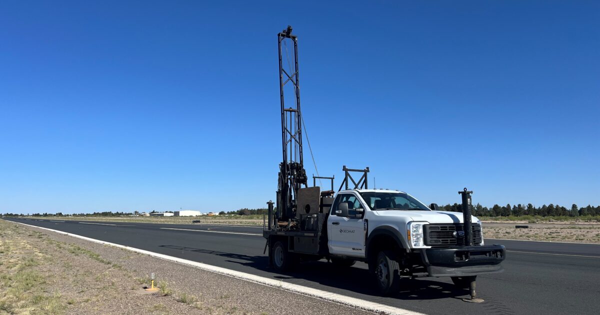 Airport Rig at R-21, view NW